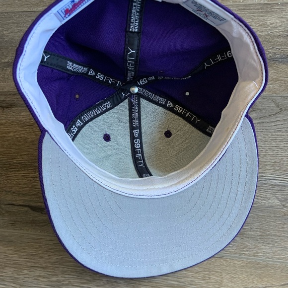 Vtg Vintage 90’s Arizona Diamondbacks New Era Fitted Hat Cap Size 7 5/8 - Picture 4 of 6